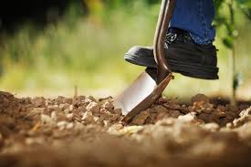 Digging a hole